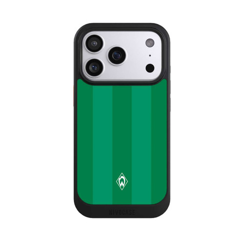 Apple iPhone 17 Pro NIVOcore Werder Bremen Grün gestreift