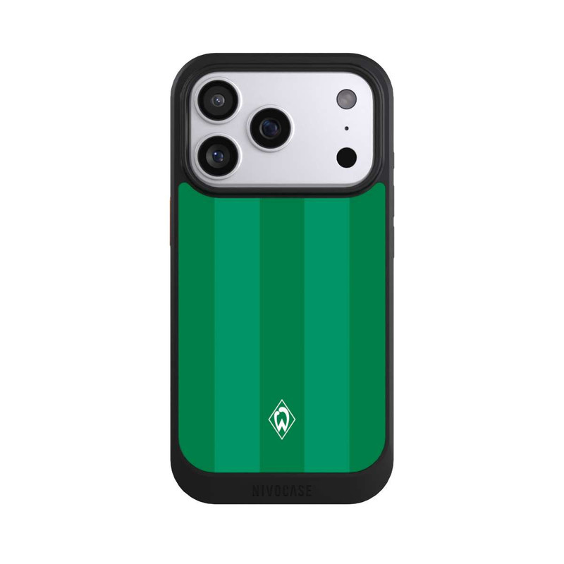iPhone 17 Pro NIVOcore Werder Bremen Grün gestreift