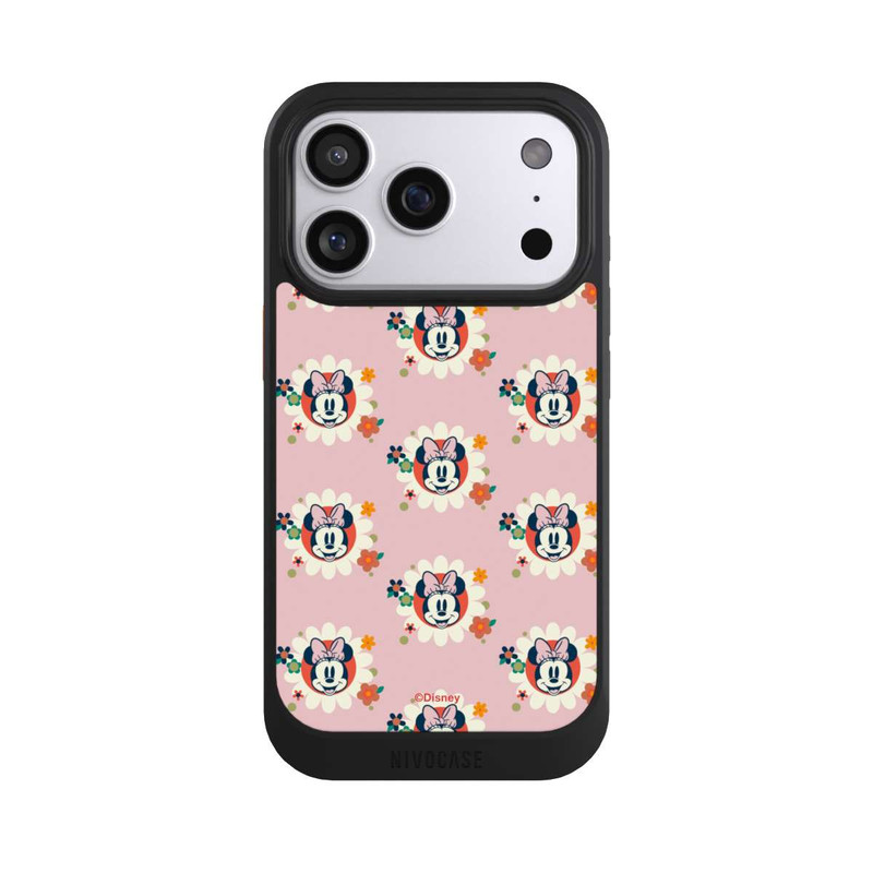 iPhone 17 Pro NIVOcore Minnie's Magic Flowers Retro Pattern