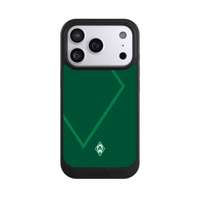 iPhone 17 Pro NIVOcore Werder Grün Rautenelement