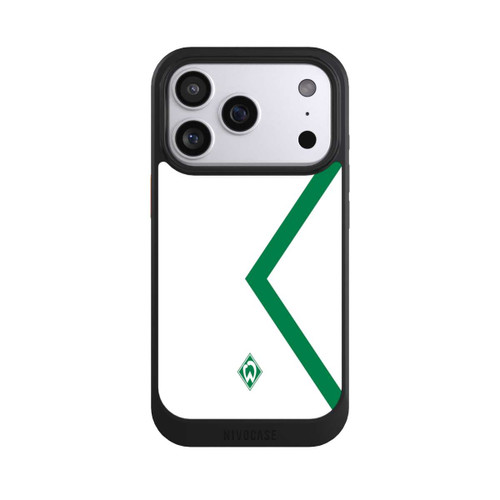 Apple iPhone 17 Pro NIVOcore Werder Bremen Rautenelement Grün