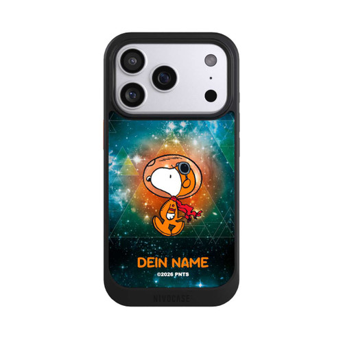 Apple iPhone 17 Pro NIVOcore Snoopy Weltraumreisender Personalisierbar