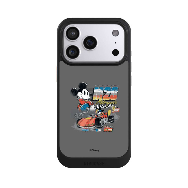 iPhone 17 Pro NIVOcore Micky Maus Rennauto M28