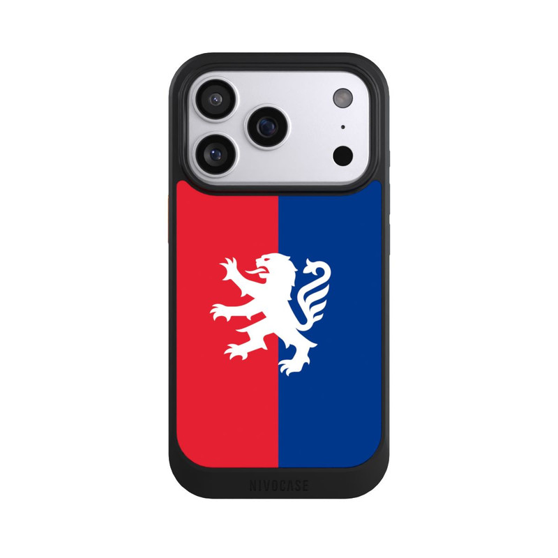 iPhone 17 Pro NIVOcore OL Löwe rot blau