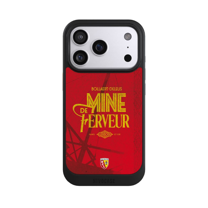iPhone 17 Pro NIVOcore RC Lens Mine de Ferveur red V2