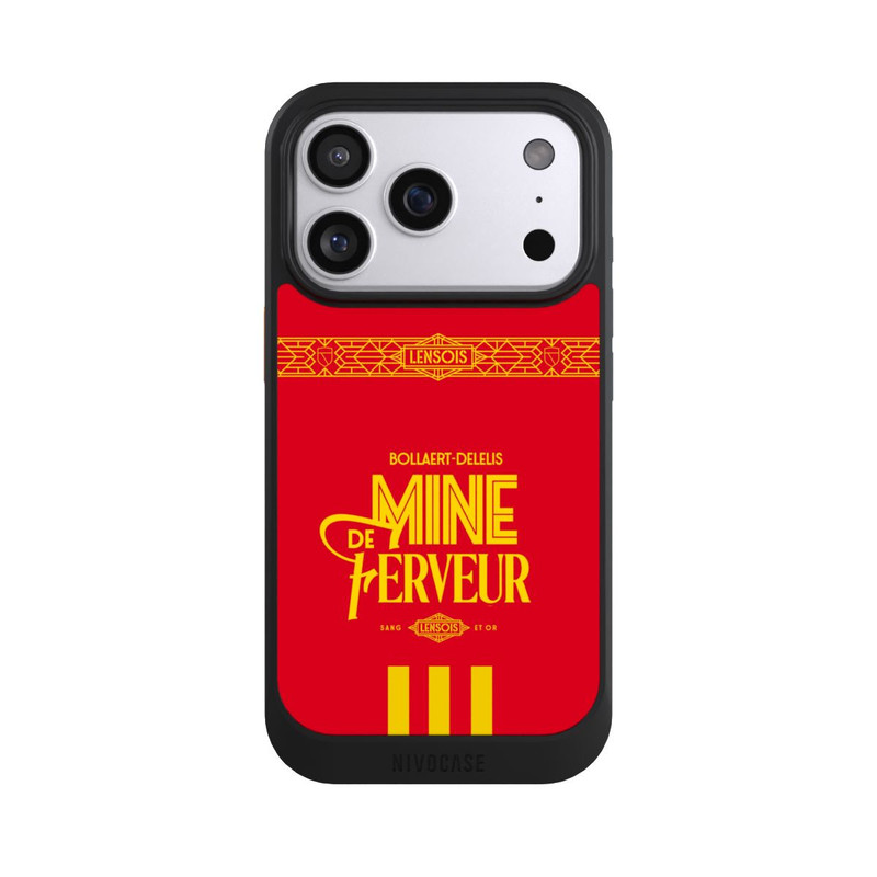 iPhone 17 Pro NIVOcore RC Lens Mine de Ferveur rouge
