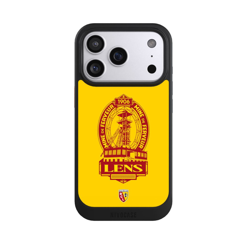 iPhone 17 Pro NIVOcore RC Lens Mine de Ferveur Emblem red