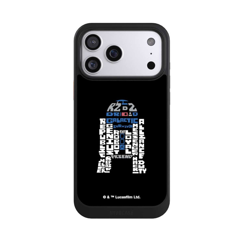 iPhone 17 Pro Max NIVOcore R2-D2 Typo Graphic