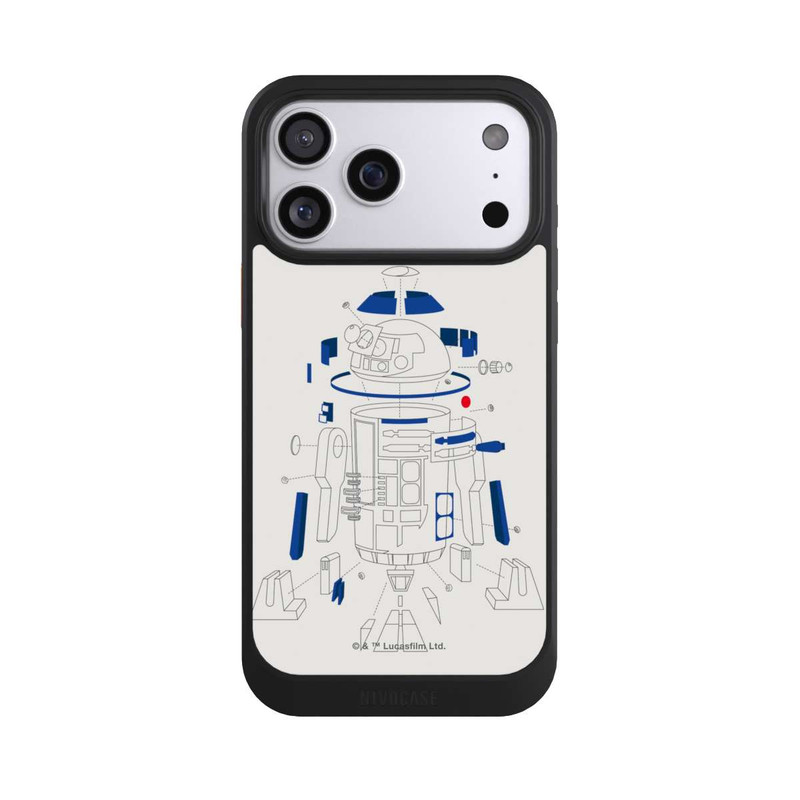 iPhone 17 Pro Max NIVOcore R2D2 Explosionszeichung - StarWars 8