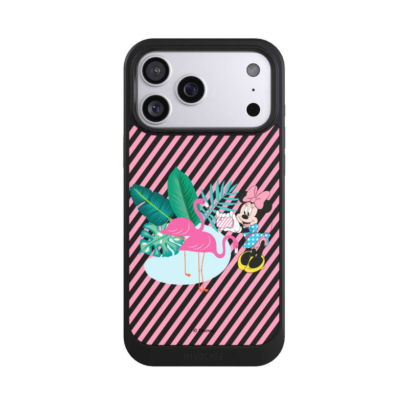 iPhone 17 Pro Max NIVOcore Minnie Flamingo Transparent