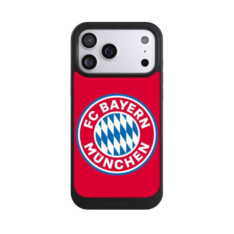 iPhone 17 Pro Max NIVOcore FCB Logo auf Rot