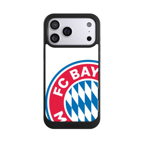 Apple iPhone 17 Pro Max NIVOcore Big FCB Logo white