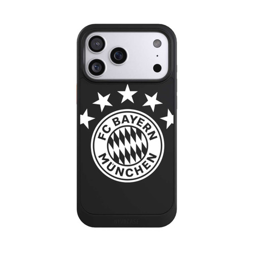Apple iPhone 17 Pro Max NIVOcore FCB Logo plain with stars - transparent