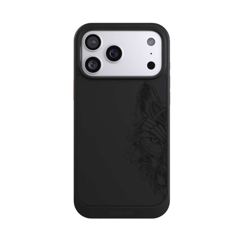 Apple iPhone 17 Pro Max NIVOcore Wolf Mandala ohne Hintergrund