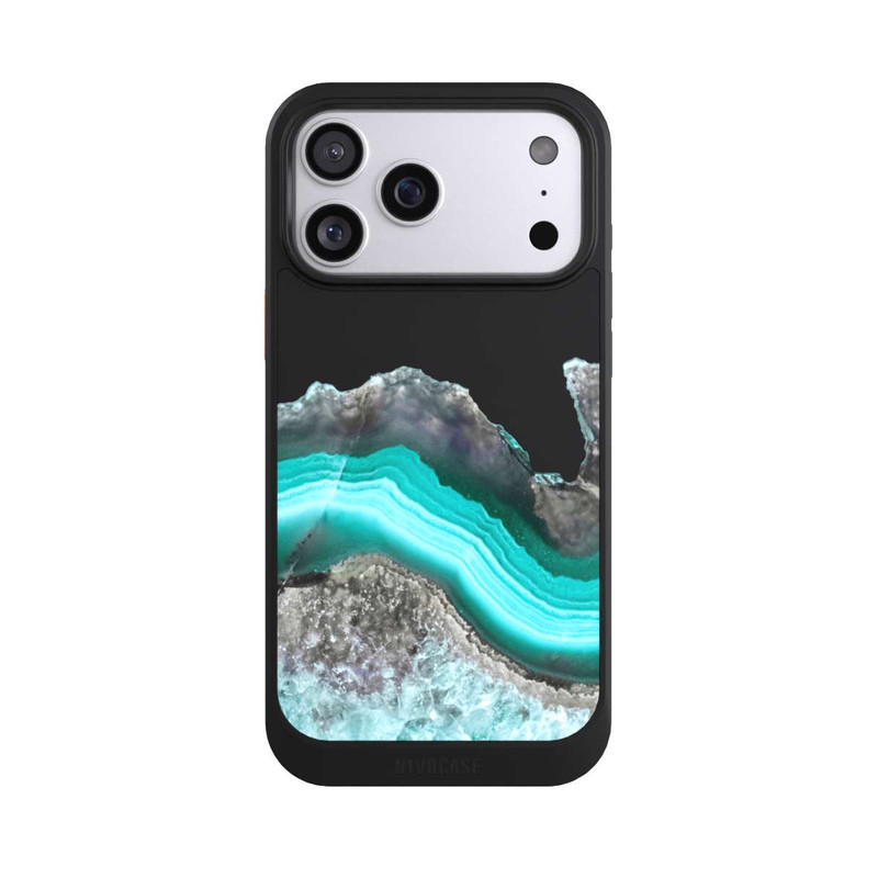 iPhone 17 Pro Max NIVOcore Agate d'eau de mer