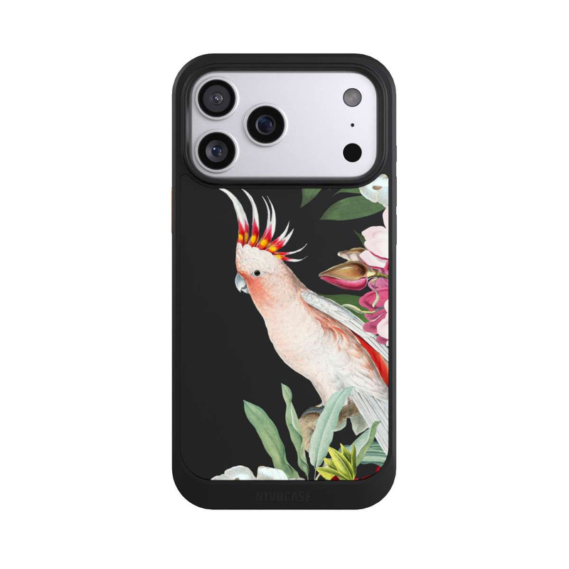 iPhone 17 Pro Max NIVOcore Papagei Blumen