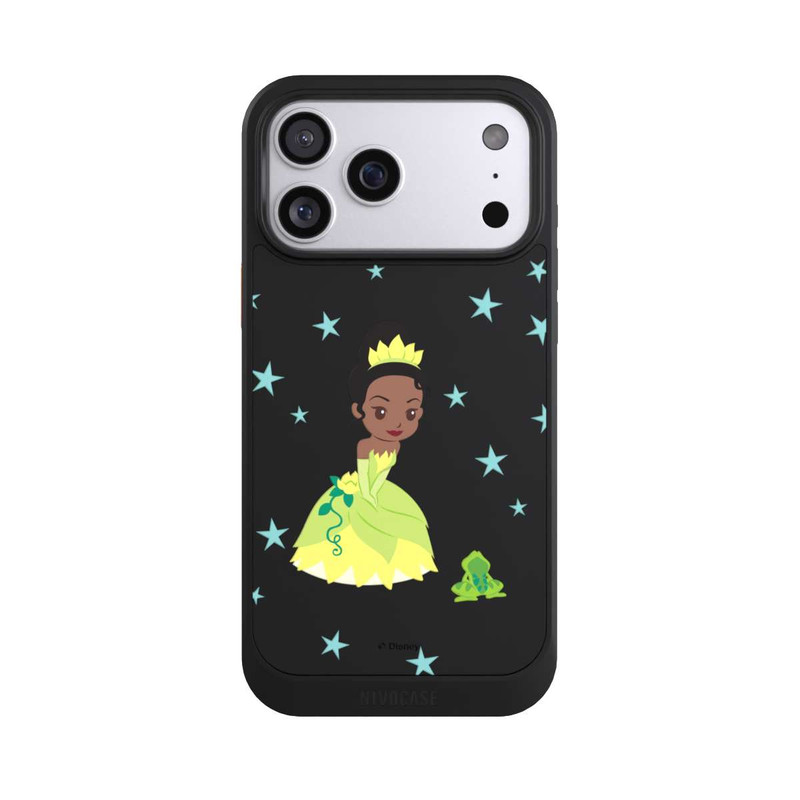 iPhone 17 Pro Max NIVOcore Princess Tiana Kiss the Frog transparent