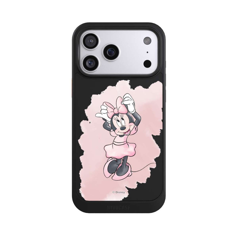 iPhone 17 Pro Max NIVOcore Minnie Aquarell transparent