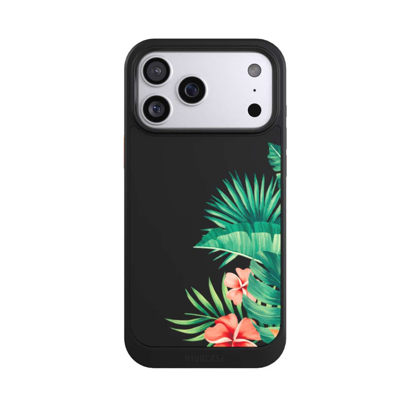 iPhone 17 Pro Max NIVOcore Tropische Blumen ohne Hintergrund