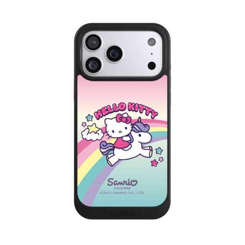 Apple iPhone 17 Pro Max NIVOcore Hello Kitty Regenbogen 