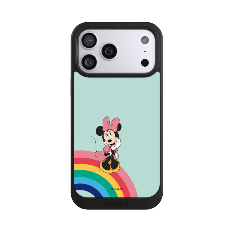 iPhone 17 Pro Max NIVOcore Minnie Regenbogen Portrait