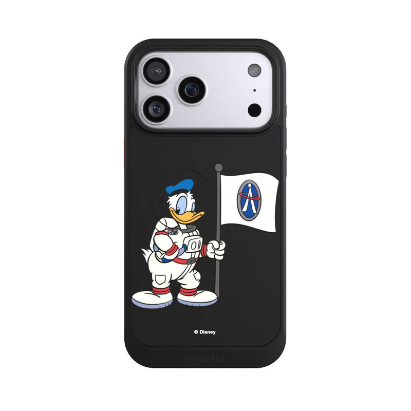 iPhone 17 Pro Max NIVOcore Donald Duck Astronaut Transparent