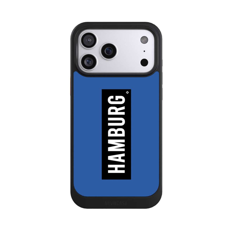 iPhone 17 Pro Max NIVOcore HSV Hamburg Schwarz Blau