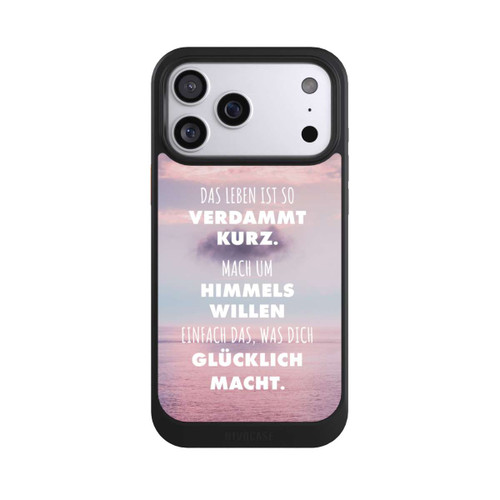 Apple iPhone 17 Pro Max NIVOcore Das Leben Ist So Verdammt Kurz