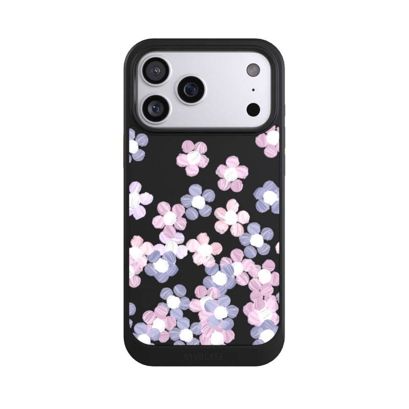 iPhone 17 Pro Max NIVOcore Simple Flowers Transparent