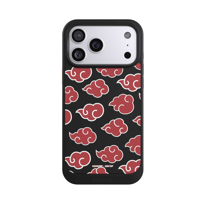 iPhone 17 Pro Max NIVOcore Akatsuki Pattern Transparent