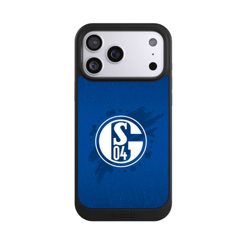 Apple iPhone 17 Pro Max NIVOcore Schalke 04 Farbe Fleck Blau