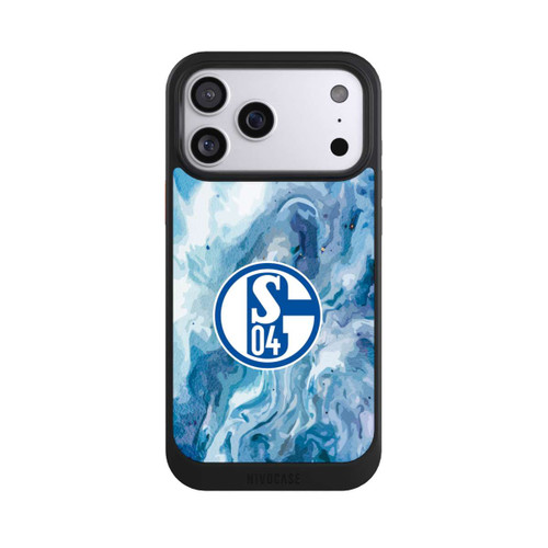 Apple iPhone 17 Pro Max NIVOcore Schalke 04 Flüssig Blau