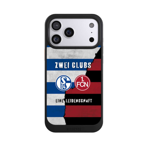 Apple iPhone 17 Pro Max NIVOcore Fanfreundschaft Schalke x Nürnberg