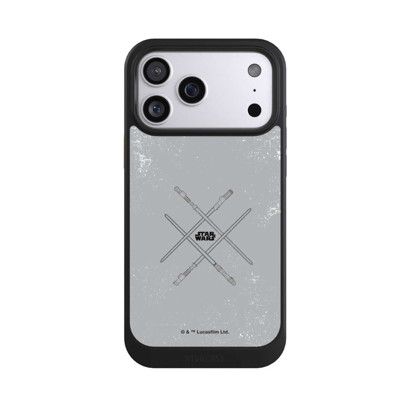 iPhone 17 Pro Max NIVOcore Lichtschwerter Grau