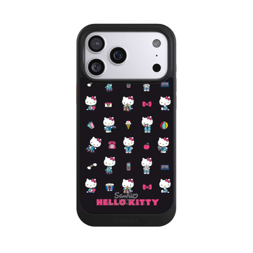 Apple iPhone 17 Pro Max NIVOcore Hello Kitty 90s Schwarz