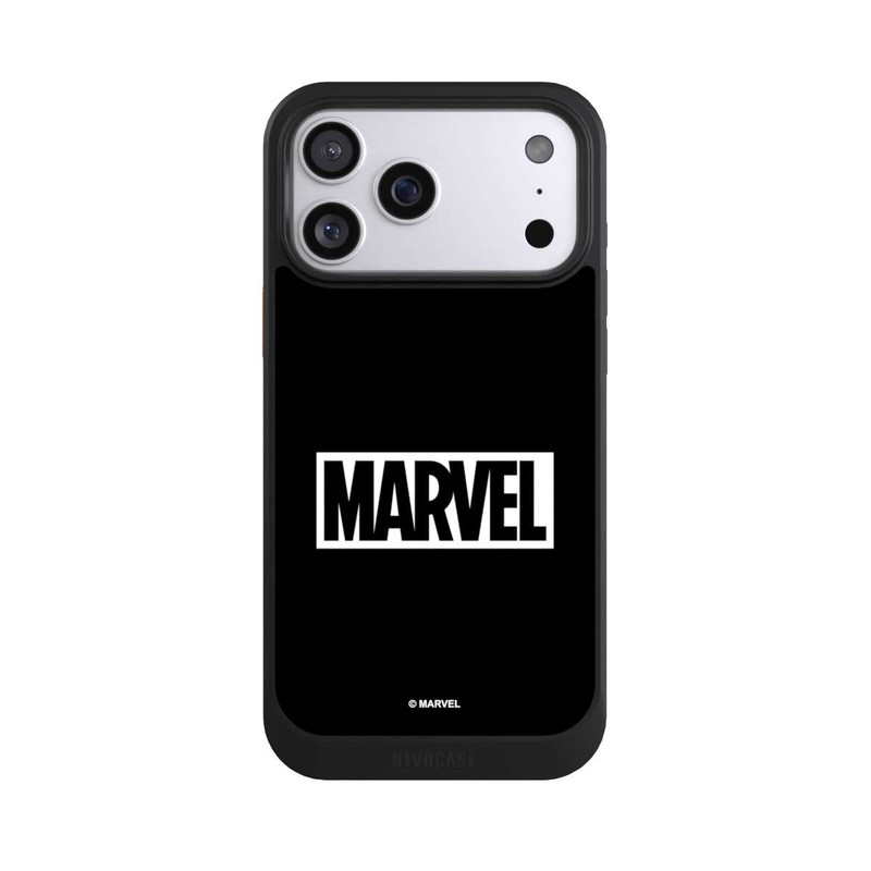 iPhone 17 Pro Max NIVOcore Marvel Logo Black