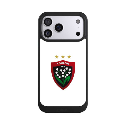 Apple iPhone 17 Pro Max NIVOcore Logo RC Toulonnais Blanc