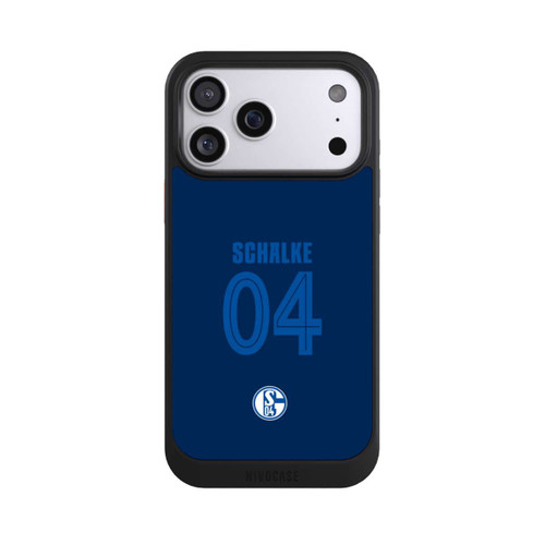 Apple iPhone 17 Pro Max NIVOcore Schalke 04 Dunkelblau