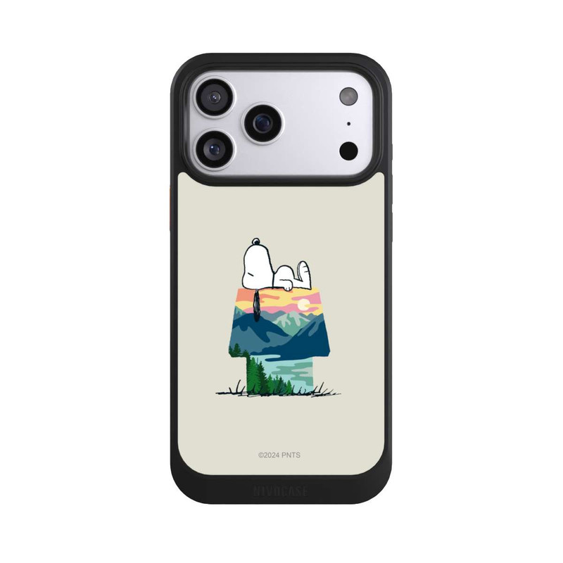 iPhone 17 Pro Max NIVOcore Snoopy Camping Hütte