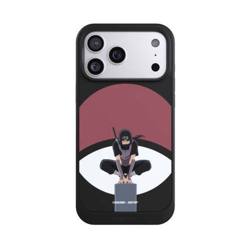 Apple iPhone 17 Pro Max NIVOcore Itachi Uchiha Symbol transparenter Hintergrund