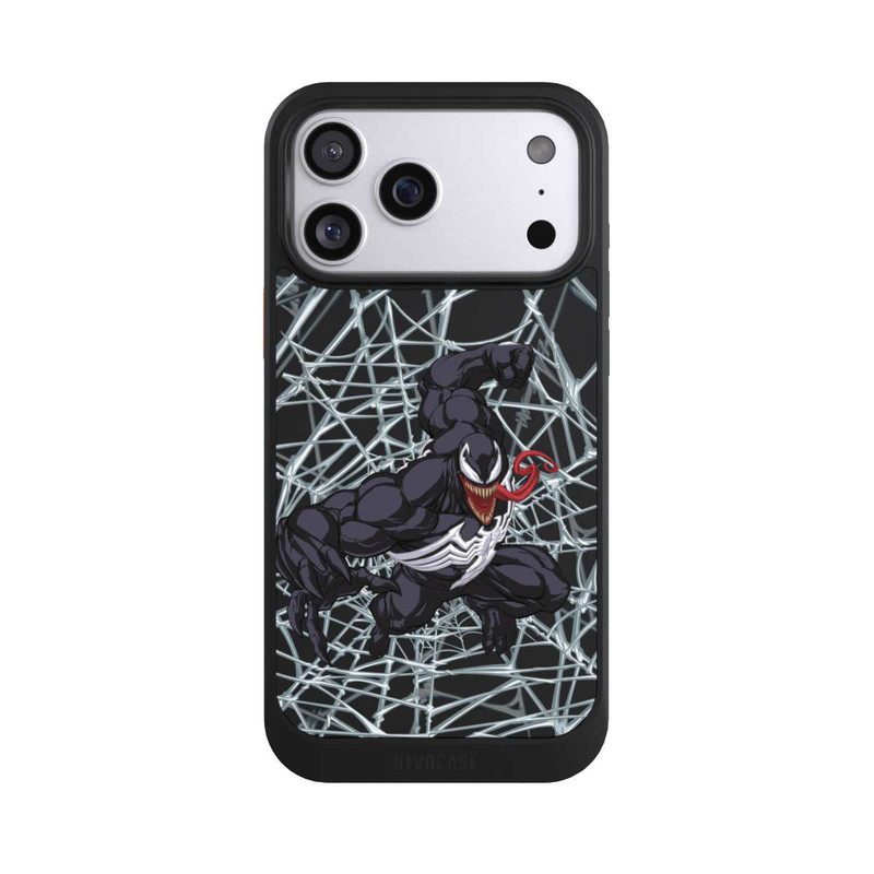 iPhone 17 Pro Max NIVOcore Venom Toile d'Araignée