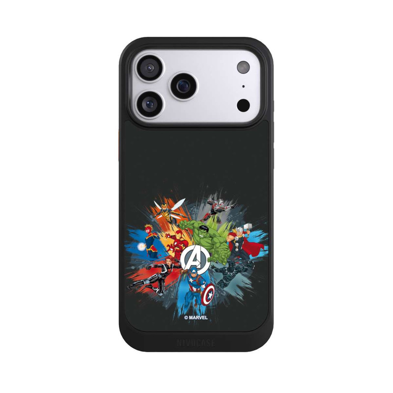 iPhone 17 Pro Max NIVOcore Marvel's Avengers Black