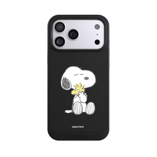Apple iPhone 17 Pro Max NIVOcore Snoopy And Woodstock Cuddling transparent