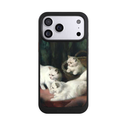 Apple iPhone 17 Pro Max NIVOcore Three White Angora Kittens