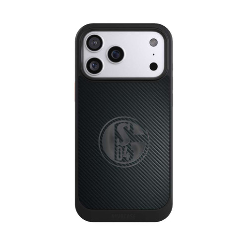 Apple iPhone 17 Pro Max NIVOcore Schalke 04 Carbon Look