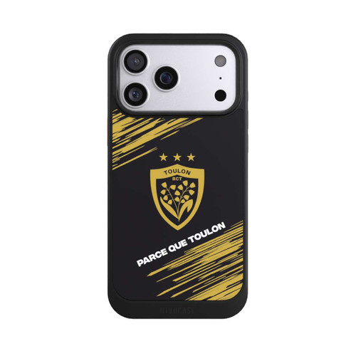 Apple iPhone 17 Pro Max NIVOcore RCT Logo Monochrome Doré