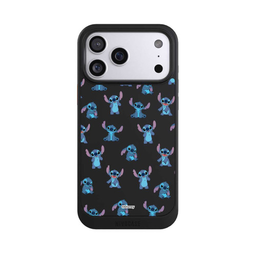 Apple iPhone 17 Pro Max NIVOcore Stitch Faces Pattern Transparent