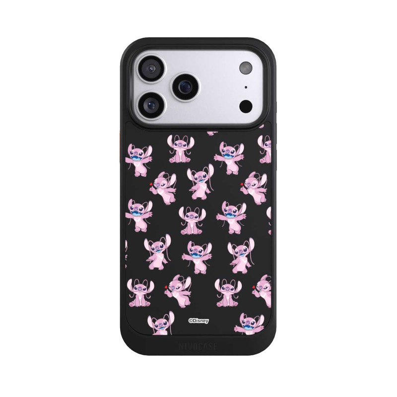 iPhone 17 Pro Max NIVOcore Angel Faces Pattern Transparent