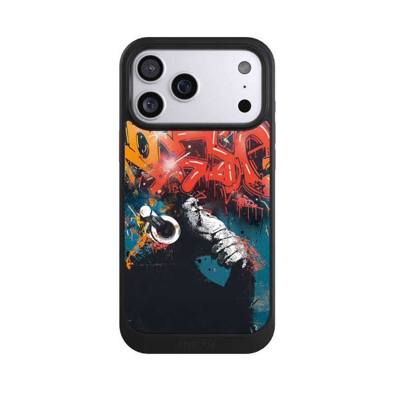 iPhone 17 Pro Max NIVOcore Chimp Stereo Grafitti