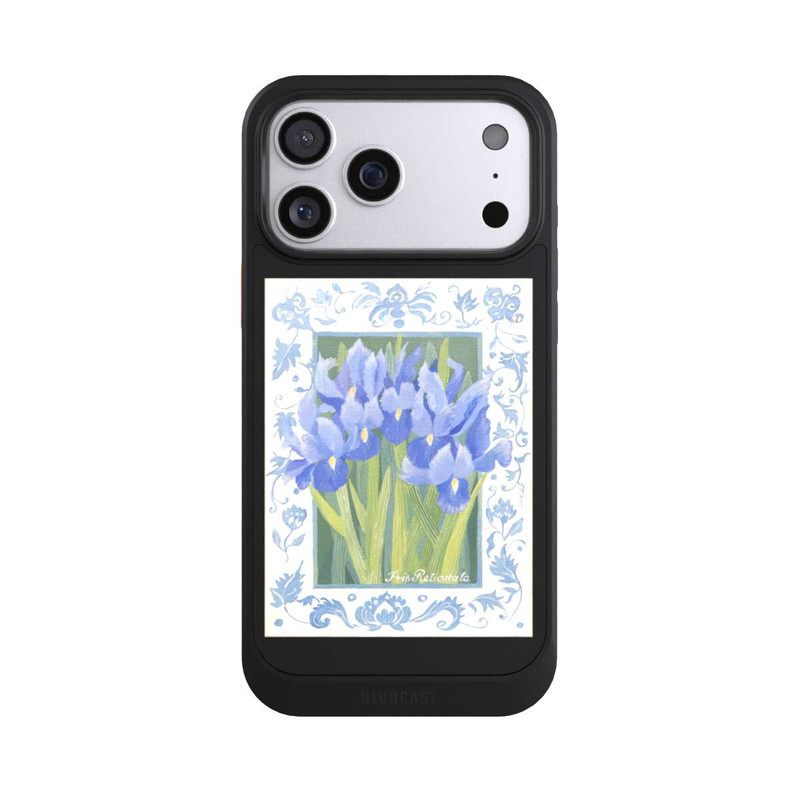 iPhone 17 Pro Max NIVOcore Blue Iris, by Jennifer Abbott